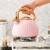 SDW215A3L Pink water drop pattern kettle