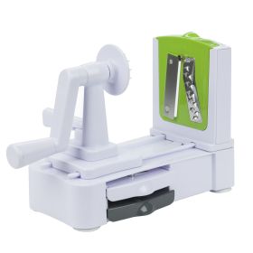 Prep Solutions Deluxe Spiral Cutter White Stainless Steel Blades