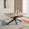 Extendable table ,DINING TABLE,OFFICE TABLE,COFFEE TABLE,240/200/160x90x75cm,walnut color