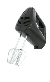 Mainstays 5-Speed Corded Hand Mixer Black with 2 Beaters, New
