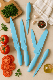 Soft Touch - 10PC Knife Set