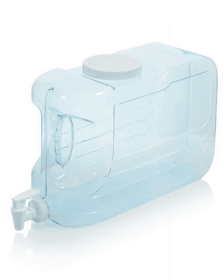 Arrow H2O 2.5-Gal Slimline Beverage Dispenser, Blue