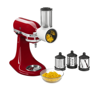 KitchenAid Fresh Prep Slicer/Shredder Attachment, White, KSMVSA