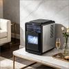 Crescent Ice Maker 26 Lbs/24H Ice Machine with 16 Cubes