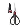 Edgekeeper Stainless Steel Shears with Black Handle Sleeve with Built-in Sharpening