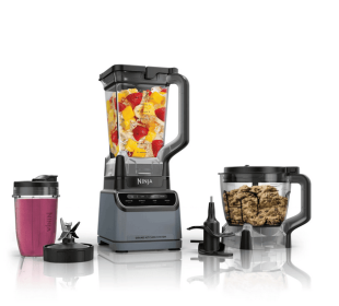 Ninja® Grand Kitchen System 1200, Blender, 4 Preset Auto-iQ® Programs, KS500