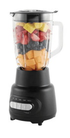 Mainstays Glass Jar 5 Speed Blender with 6-Cup Jar (48Oz) Capacity,New
