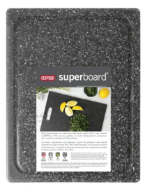 Dexas 10 x 13 Poly Granite Cutting Board in Heavy Granite Finish