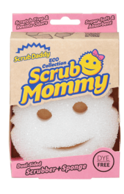 Scrub Daddy Scrubber+Sponge, Dual-Sided, Eco Collection
