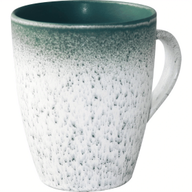 18 oz Large Pottery Coffee Mug, Green Big Tea Cup for Office and Home, Dishwasher and Microwave Safeâ€¦