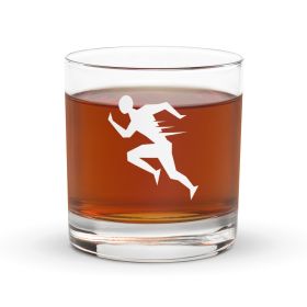 Adrenaline Rush Rocks Glass By HadiArts