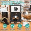 IAGREEA Espresso Coffee Machine 20 Bar High Pressure Extraction, Cafeteras Electricas Modernas With Led Display