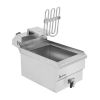 [Replace the old encoding 66757236]EH101V 8.5QT/8L Total Capacity 12.5qt/11.8l Stainless Steel Faucet Single Tank Deep Fryer 1700W Max (8L Large Fryer