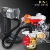 Smoking Gun Wood Smoke Infuser Starter Kit 12 PCS Smoker Machine with Accessories and Wood Chips Cold Smoke for Food and Drinks  Gift for Man