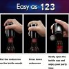 2PCS Premium Bottle Opener Destapadores de Cerveza Automatic Bottle Opener Bottle Cap Opener
