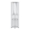 Corner Bar Cabinet Rialto, Living Room, White