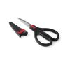 Edgekeeper Stainless Steel Shears with Black Handle Sleeve with Built-in Sharpening