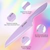 Knife Set with Kitchen Cutting Board, 30 Piece Colour Coding Stainless Steel Boxed Knives Set with Kitchen Shears, 14 Knives with 14 Blade Covers