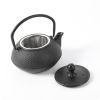 HAWOK Cast Iron Teapot with Stainless Steel Infuser (600ml/20oz)