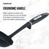 (2 pack) Professional Nylon Ladle with Black Handle