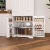 Pantry Cabinet, 71.65" Tall Storage Cabinet with Drawer, 2 Cabinets & 6 Door Shelves, Adjustable Shelves, Freestanding Cupboard for Kitchen