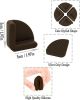 Silicone Non-Slip Cutting Board Feet, Reusable Removable Chopping Boards Feet for Home Kitchen Countertops (Brown)