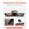 Hot Pot with Grill, 2300W 2-in-1 Electric Smokeless Grill and Hot Pot, Removable Shabu-shabu Hotpot with Non-stick Pan