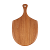 Antibacterial, durable pizza and cutting board with a thickness of 2.8 cm, dimensions 40×25×1.2 cm; made from acacia wood for eco-friendly