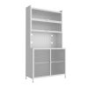 6 Level Flip Door Pantry Cabinet