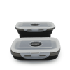 GLIDER S20 Black Bento Premium Lunch Box & Food Storage Container