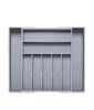 Adjustable Expandable Kitchen Utensils Drawer Organizer  For Bamboo Flatware Organizer