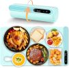 Silicone Electric Roll Up Heating Tray Food Warmers Mat Portable Hot Plates to Keep Food Warm