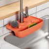 1pc Splash Guard For Sink Faucet; 10.63"x5.51"; Faucet Drain Rack; Super Absorbent Fast Drying Mat Sink Gadgets; Drip Catcher For Kitchen