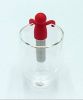 Cute Tea Infuser Man for Loose Tea Stainless Steel Man Shape Loose Leaf Tea Steeper Ball Strainer Non-Toxic Easy to Use and Clean