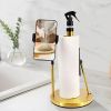 3-in-1 Stainless Steel Stand: Tissue Holder, Foldable Phone Holder, Spray Bottle, 360° Adjustable Arm, 2-minute Installation