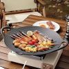 Outdoor Non-Stick Frying Pan Uncoated Teppanyaki cast iron Pot